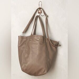 🆕 REMI & REID Vegan Leather Reversible Crossbody Tote & Pouch Set